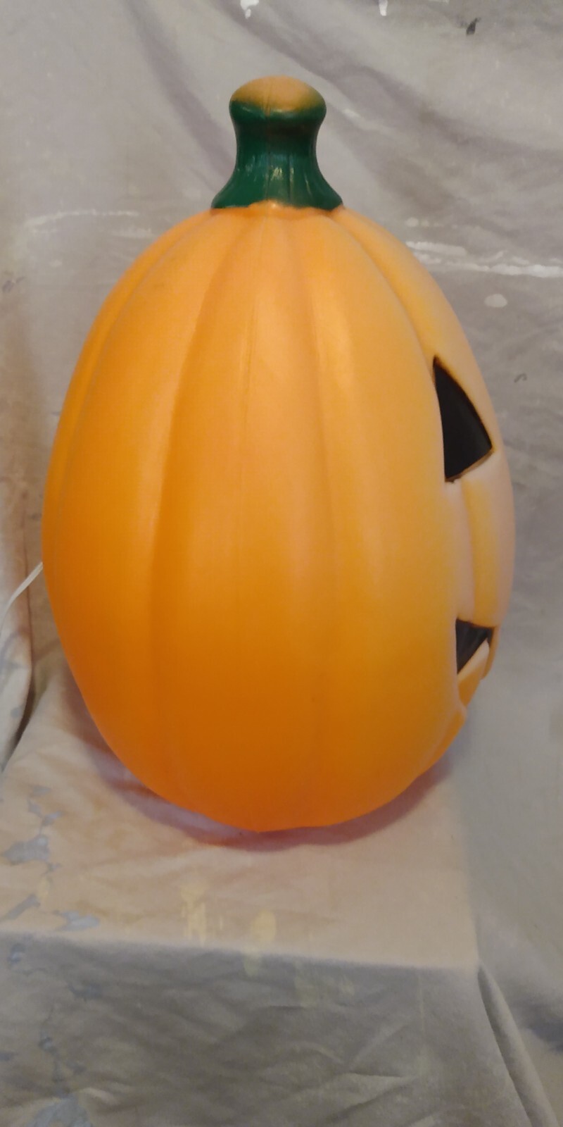 Vintage Empire 21" Pumpkin Jack O Lantern Lighted Blow Mold Halloween ...