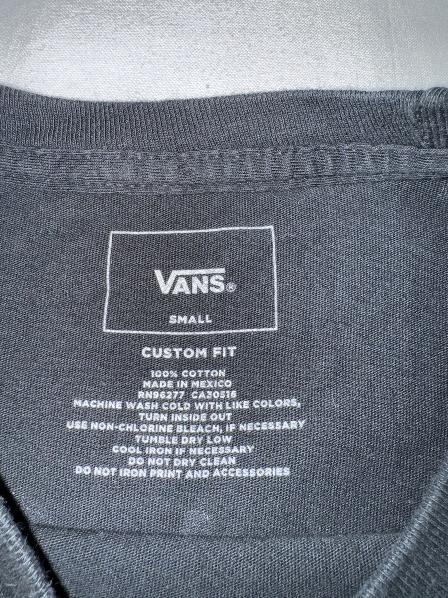 Vans Mens Black US Open Of Surfing Huntington Beach T Shirt Men