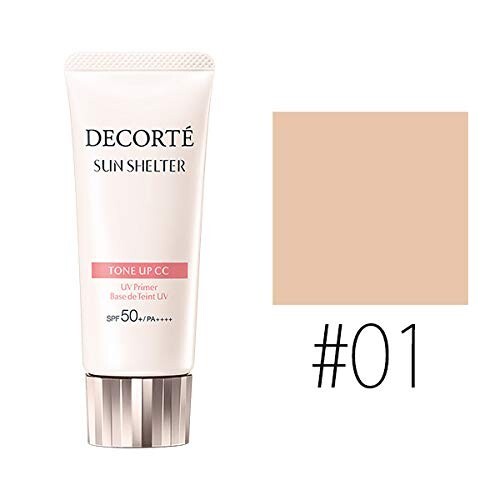 COSME DECORTE Sun Shelter Tone up CC UV Primer SPF50+ PA++++ 01 Light
