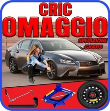 Spare Wheel 5 Holes Size 18 For The Lexus GS With Jack Kit + Key