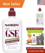 4 Oz GSE Liquid - Trusted Grapefruit Seed Extract with Bioflavonoids Benefits
