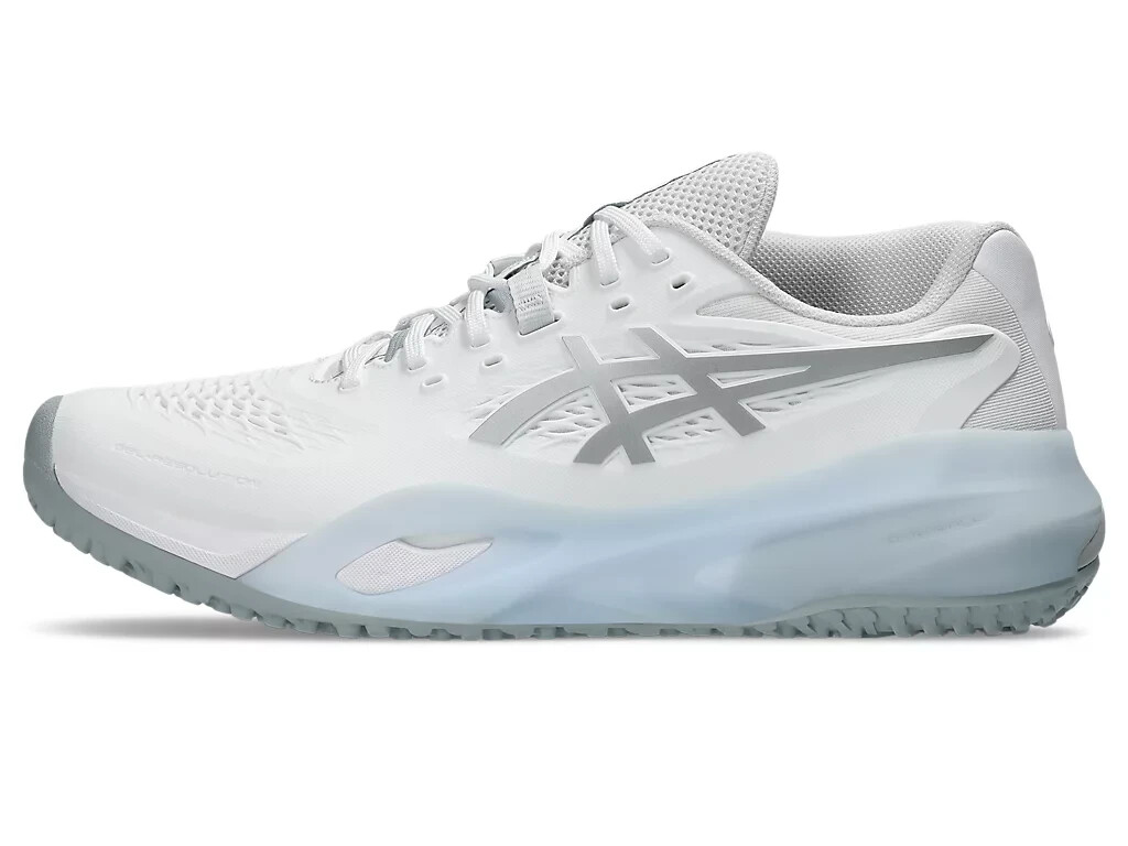 Asics Tennis Shoes GEL-RESOLUTION X OC WIDE White/Pure Silver