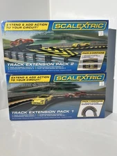 Scalextric Track Extension Pack 1 And Pack 2 Racing Cars 1:32 slot car tracks