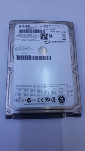 Fujitsu MHZ2080BH 80 GB SATA ** geprüft ** SMART ok 1865 h