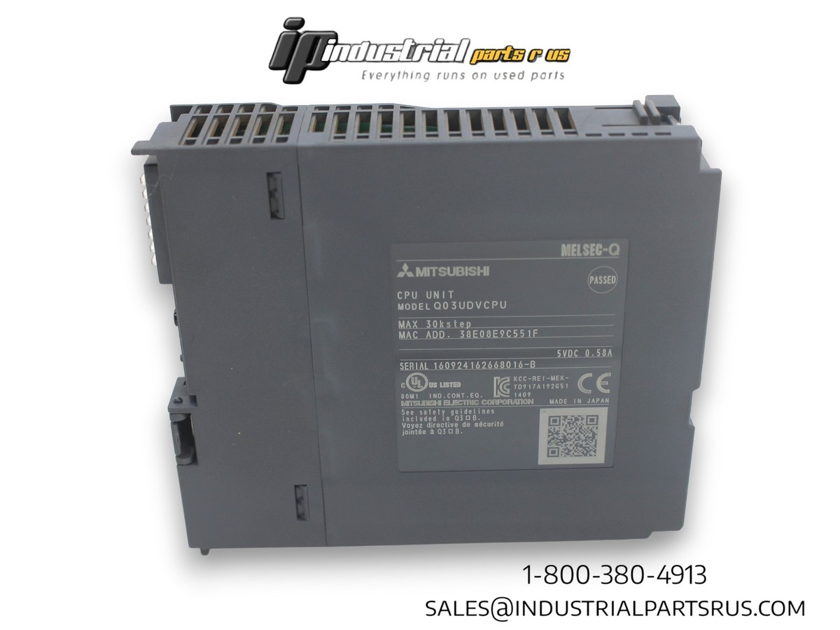 CPU 003UDVCPU MELSR-Q CPU Mitsubishi Q03UDVCPU Melsec-Q CPU Unit | eBay