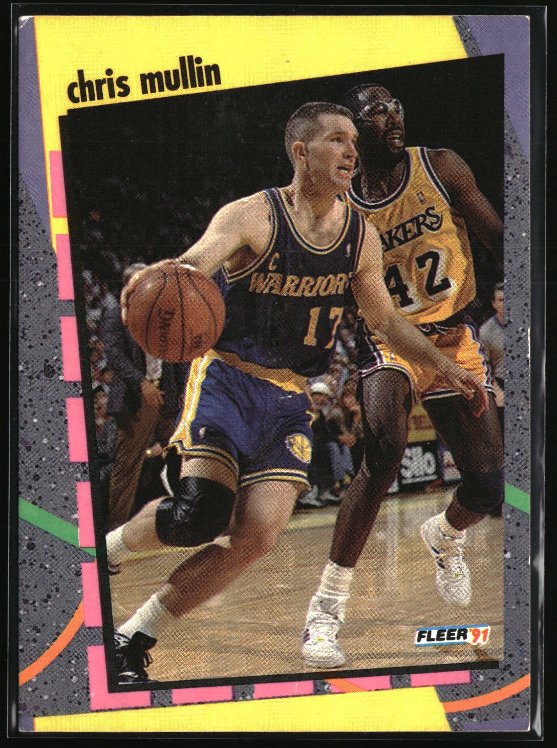 1991-92 Fleer Wheaties #65 Chris Mullin