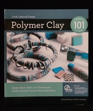 Book  DVD - Polymer Clay 101: Master Basic Skills.  techniques- New