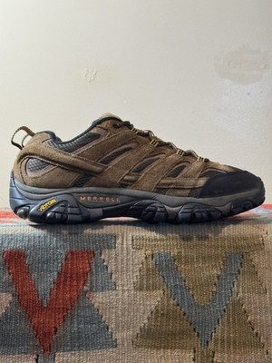 MERRELL Moab 2 Ventilator  Earth  Mens Size 9 J06013 Outdoor Hiking Shoes Vibram