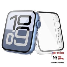 2 Pack Tempered Glass Case Compatible Series 11/10 - 42mm Transparent 2-Pack