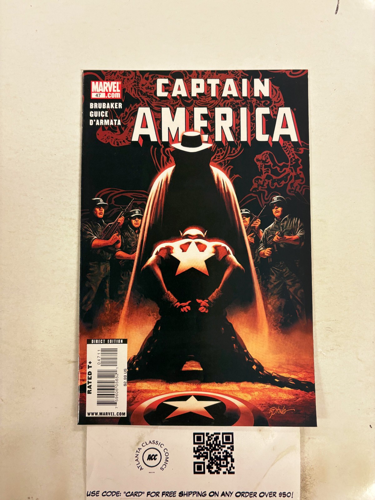 Captain America #47 NM Marvel Comic Books Avengers Winter Soldier Nomad 9 HH64