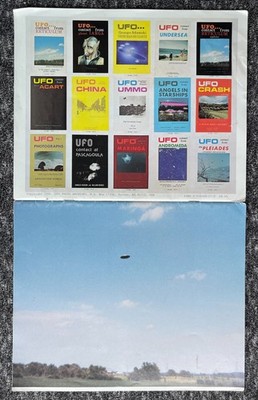 UFO CALENDAR vintage 1992 Unidentified Flying Objects
