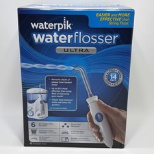 Waterpik Ultra Water Flosser Dental Oral Irrigator WP-100 White 6 Tips New