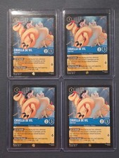 Lorcana Fabled Cruella De Vil Style Icon 143/204 Lot 4 101 Dalmations