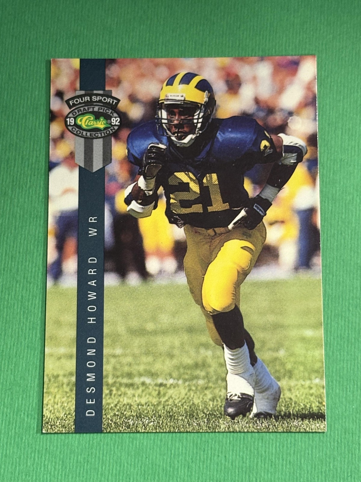 Desmond Howard 1992 Classic Four Sport #76 *B865*