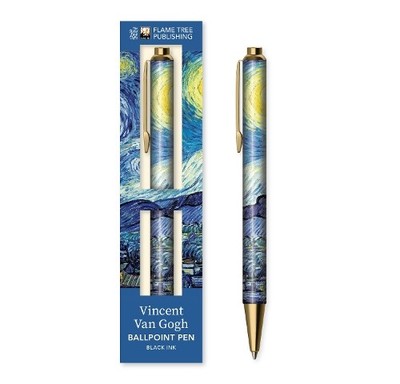 Flame Tree Stud Vincent van Gogh: The Starry Night Boxed D (General merchandise)