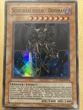 Yugioh Schicksalsheld Dogma POTD-DE014 / Super Rare / Excellent 