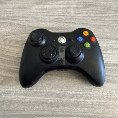 Official OEM Microsoft Xbox 360 Black Controller Tested Working Video Game