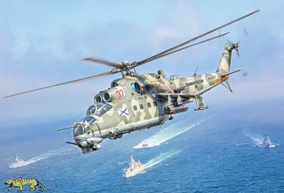 Italeri 1432 Mil Mi-24 / Mi-35 Hind - 1:72