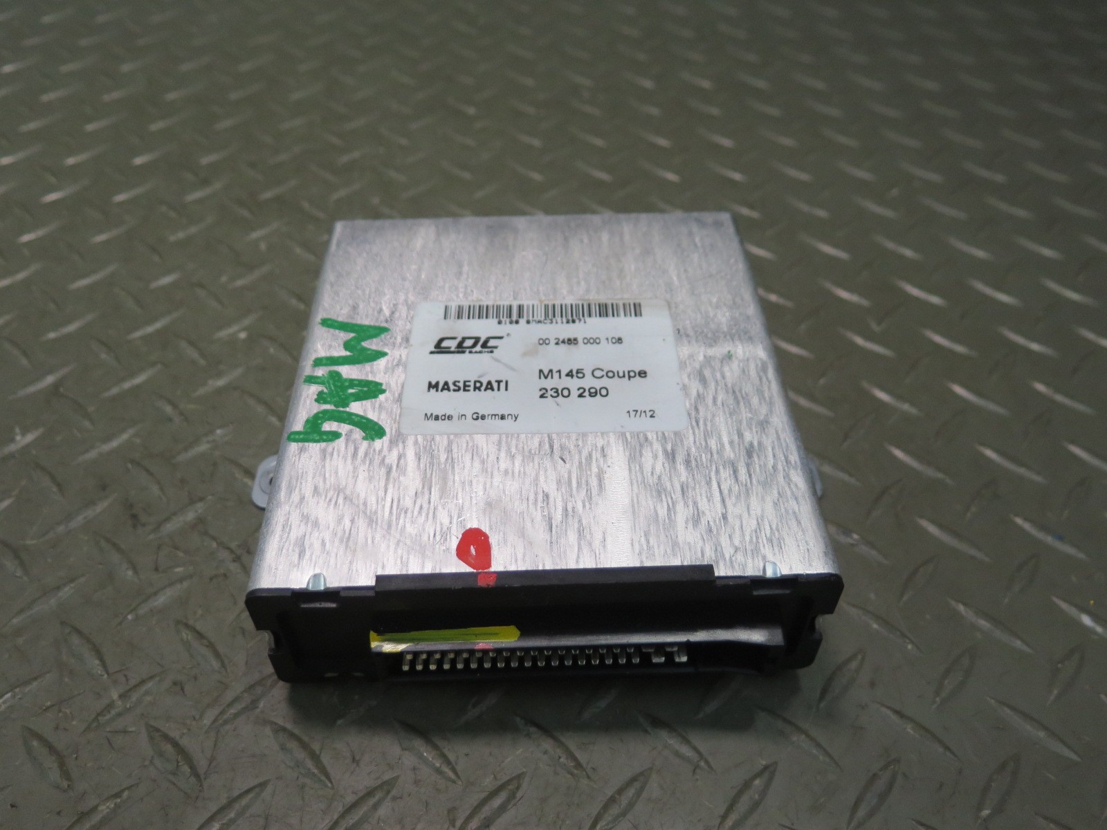 2008-2012 MASERATI GRANTURISMO M145 SUSPENSION CONTROL MODULE 230290