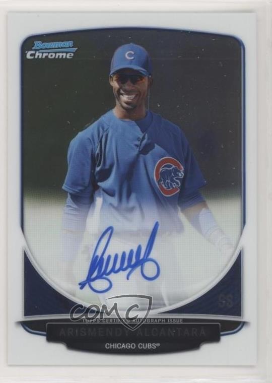Arismendy Alcantara #BCA-AAL 2013 Bowman Chrome Baseball Prospects Autographs