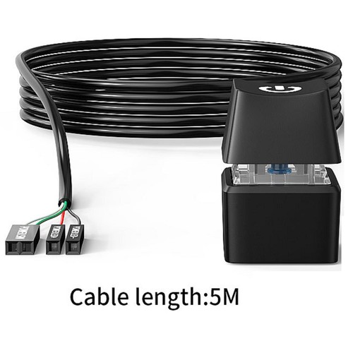 LED Computer Desktop Switch PC Motherboard External Power On/Off Button Cable m - Afbeelding 6 van 23