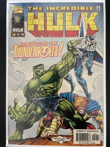 Incredible Hulk #449 (Marvel) 1st Appearance Thunderbolts By David & Deodato Jr.