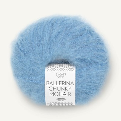 BALLERINA CHUNKY MOHAIR von SANDNES GARN - Farbe 5824 - 50 g / ca. 135 m Wolle
