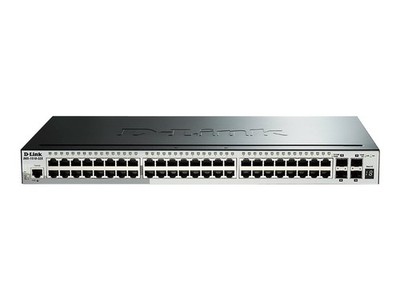 D-Link 52-Port Smart Managed Gigabit Stack Switch 4x 10G|green 3.0 48x Glasfaser