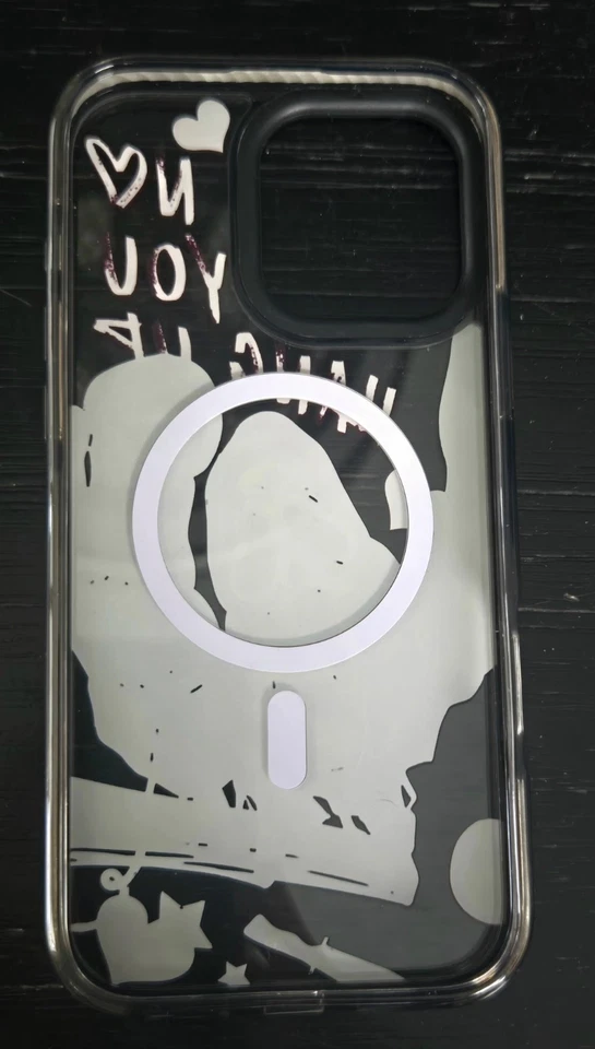 Negro Divertido Scream Skeleton Halloween Diseñado para iPhone 16 Pro 6.3" Foto 2 de 4