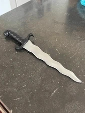 Polyurethane foam Evil Knight Wavy Dagger
