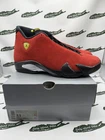 Nike Air Jordan 14 Retro Ferrari IF5015-600 Men Size 11 BRAND NEW Red Black