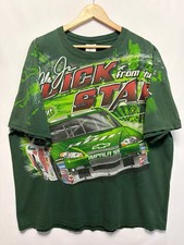 Vintage Y2K Dale Jr AOP Quick From The Start NASCAR T-Shirt