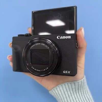 Canon PowerShot G5X Mark II 20.1MP Digital Camera English Excellent Work