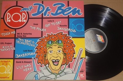 V.A. - P.O.P. Mit Dr. Ben (Snap, Blue System...) LP Ariola   (210 725)