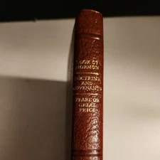 1979 Triple Combination Indexed Bendable Brown Leather,  N.O.S  New large print 