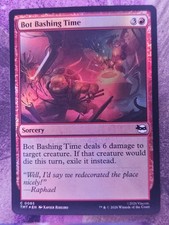 Bot Bashing Time 0085 Teenage Mutant Ninja Turtles Magic: The Gathering Foil NM