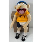 SML Jeffy Puppet Authentic SuperMarioLogan Plush 23 Inch with Pencil and Helmet