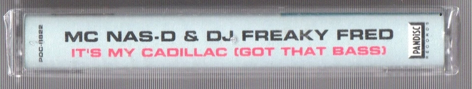 MC NAS-D & DJ FREAKY FRED It's My Cadillac SEALED Rap Tape Miami Bass 1992 - Image 3 of 3