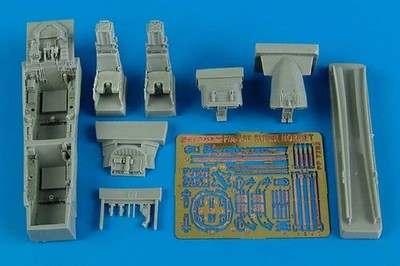 Aires 7282 - 1:72 F/A-18E/F Super Hornet cockpit set f.Has  - Neu