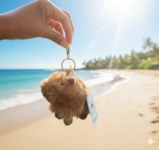 Jellycat Clyde Capybara Keychain Bag Charm Plush Toy – NWT Cute Gift