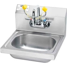 Krowne HS-36 16"" Wide Hand Sink With Eyewash Krowne HS-36 822196220365