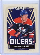 2025-26 O-Pee-Chee Mattias Janmark OPC Retro #327 - Edmonton Oilers