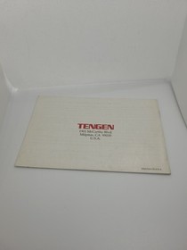 RBI Baseball - Large Original NES Manual