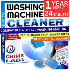 Washing Machine Cleaner Tablets - Penetrating Deep Clean Washer Cleaner Tablets 