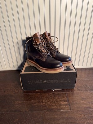 DIVISION ROAD/ WHITES CRUISER 350 VIBRAM 2060 HORWEEN DARK BROWN WAXED FLESH 9D