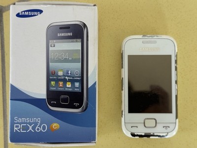 Samsung Rex 60 Handy in Weiß - ohne Simlock funktionsfähig 