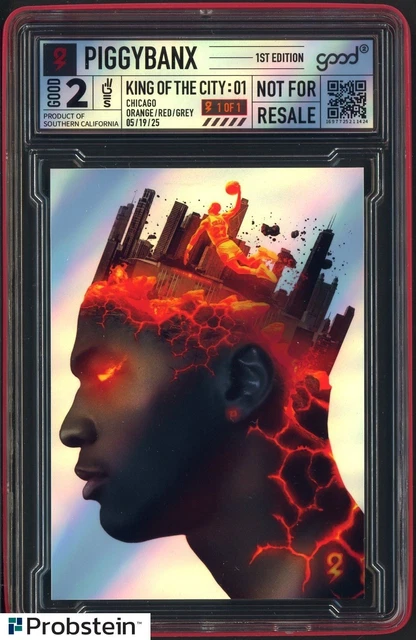 PiggyBanx Piggy Banx Michael Jordan King of The City KOC1 - 1/1 Wave