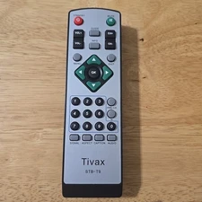 TIVAX Digital TV Converter Box Remote Control STB-T9 - Has Been Tested