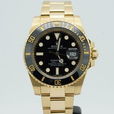 ROLEX SUBMARINER 116618LN 18K 750 GOLD HERREN...