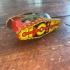 Vintage Toy Marx Midget Tank Wind Up in Original Box